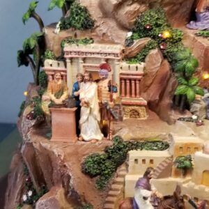 Thomas Kinkade Hawthorne Faith Mountain Masterpiece Edition Numbered Tree Lightd