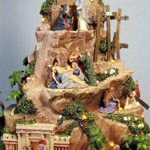 Thomas Kinkade Hawthorne Faith Mountain Masterpiece Edition Numbered Tree Lightd