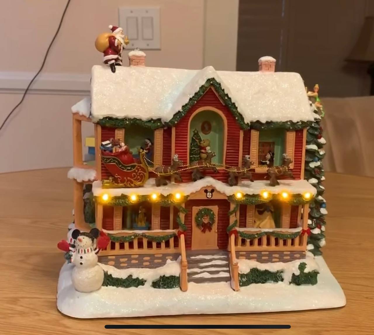 Twas The Night Before Christmas Illuminating Store House 9 Inches Height Twas The Night Before Christmas Illuminating Store House 9 Inches Height