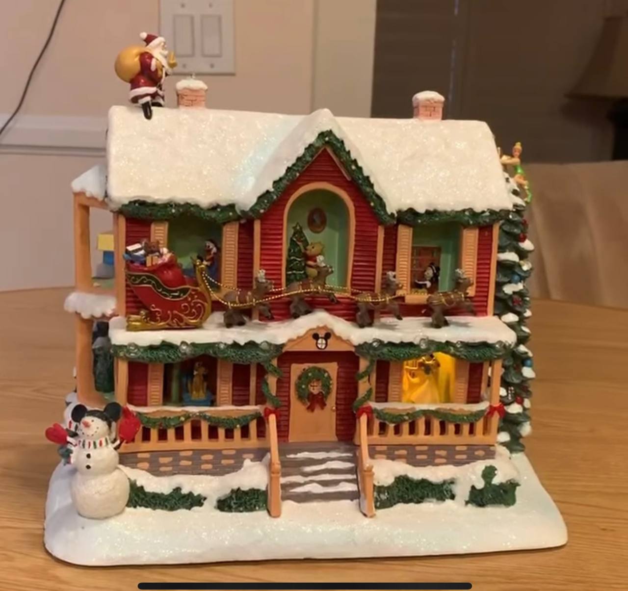 Twas The Night Before Christmas Illuminating Store House 9 Inches Height Twas The Night Before Christmas Illuminating Store House 9 Inches Height