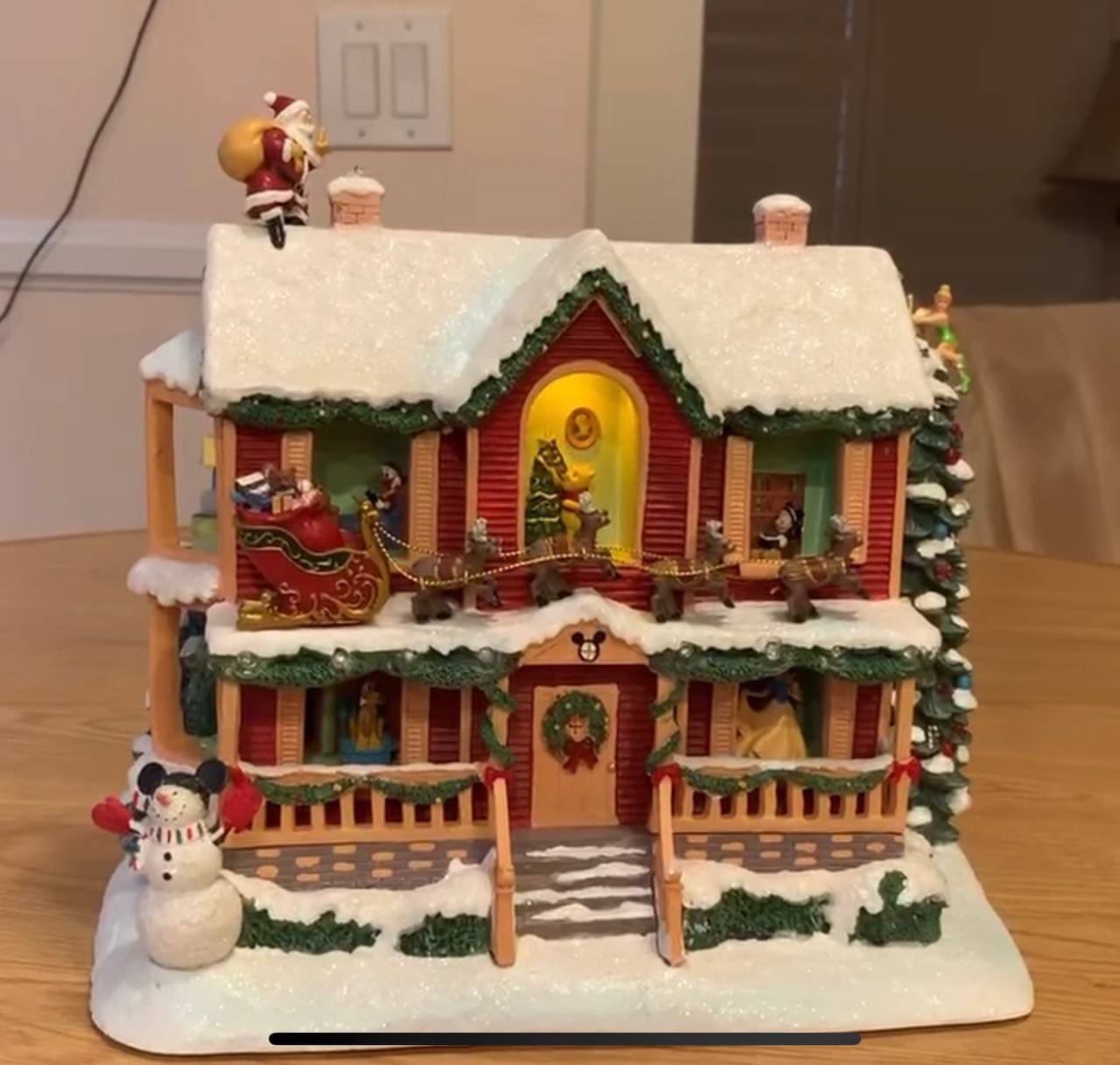 Twas The Night Before Christmas Illuminating Store House 9 Inches Height Twas The Night Before Christmas Illuminating Store House 9 Inches Height