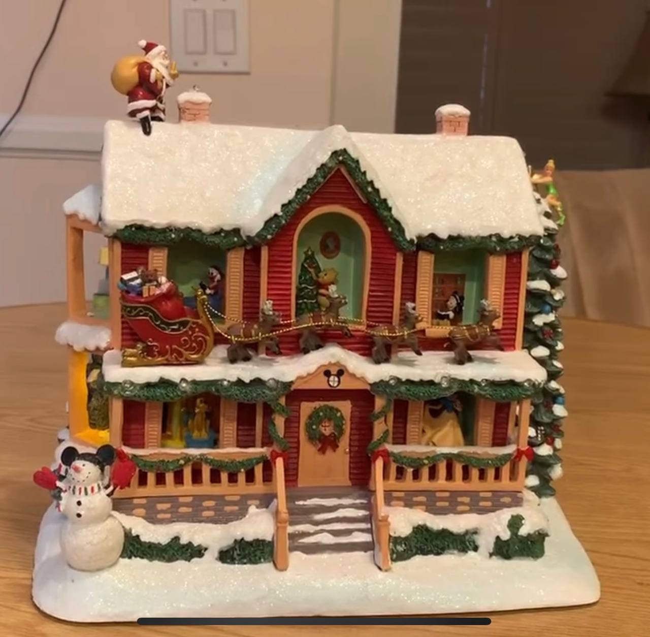 Twas The Night Before Christmas Illuminating Store House 9 Inches Height Twas The Night Before Christmas Illuminating Store House 9 Inches Height