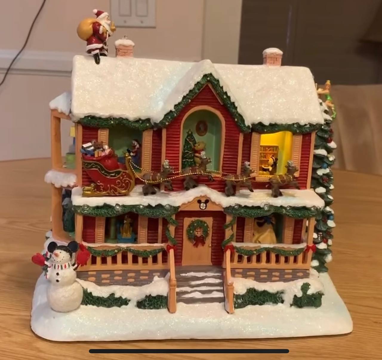 Twas The Night Before Christmas Illuminating Store House 9 Inches Height Twas The Night Before Christmas Illuminating Store House 9 Inches Height